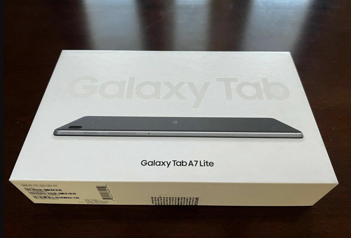 (Open Box)Samsung Galaxy Tab A7 Lite SM-T220 32GB, Wi-Fi, 8.7" /Android 11 - Gray