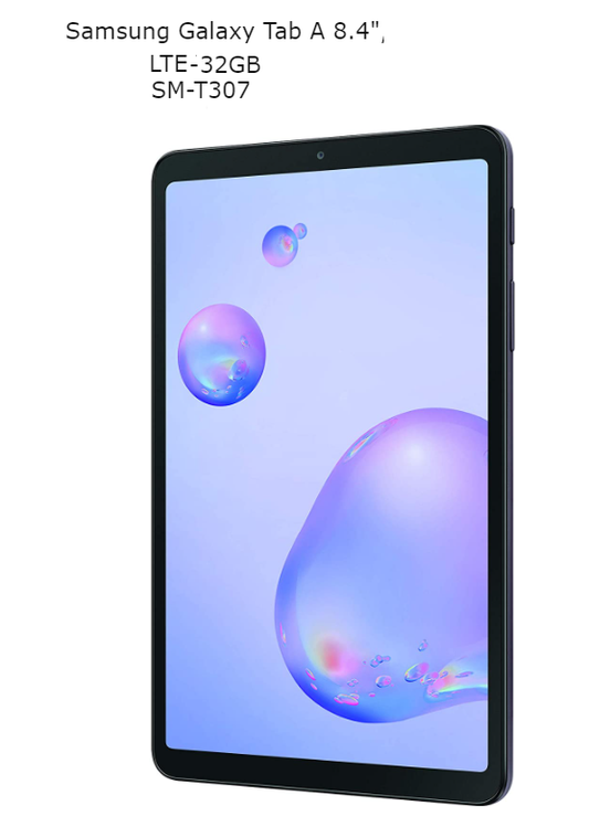 Samsung Galaxy Tab A 8.4" SM-T307U LTE Verizon (4G-LTE + Wi-Fi 32Gb)/ Unlock
