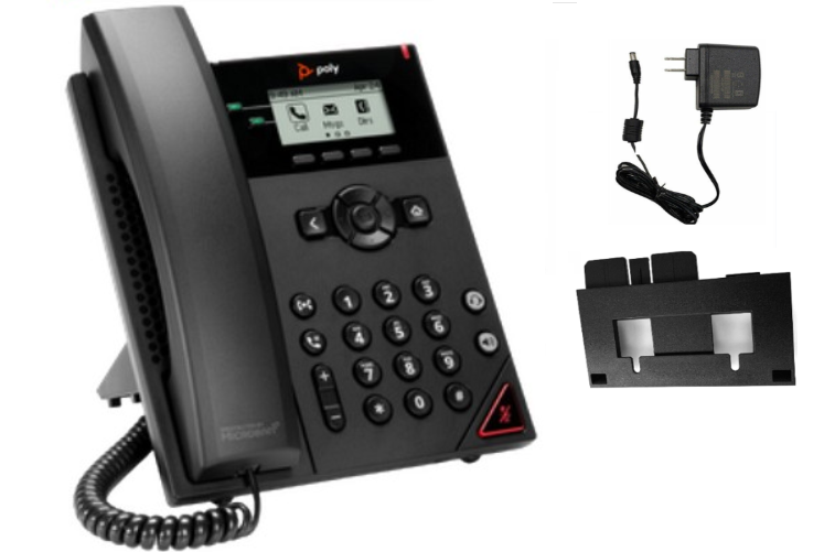 HP Poly VVX 150 2-Line VoIP Business Phones / 2 Ethernet ports