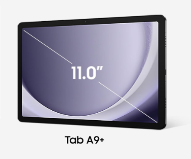 Samsung Galaxy Tab A9+ 11" 64GB, 4GB RAM, Android 14 (SM-X210)Tablet, Renewed
