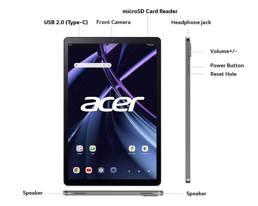 Acer Iconia Tab A11 11 Inches 128GB | WiFi-6 Android 14