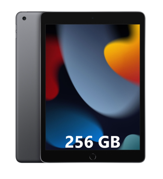 Apple iPad 9th Gen. 256 GB Storage A13 Bionic chip, 10.2-inch Retina Display